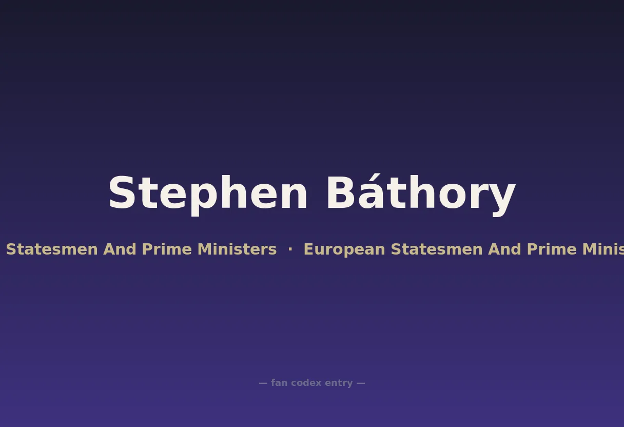 Stephen Báthory