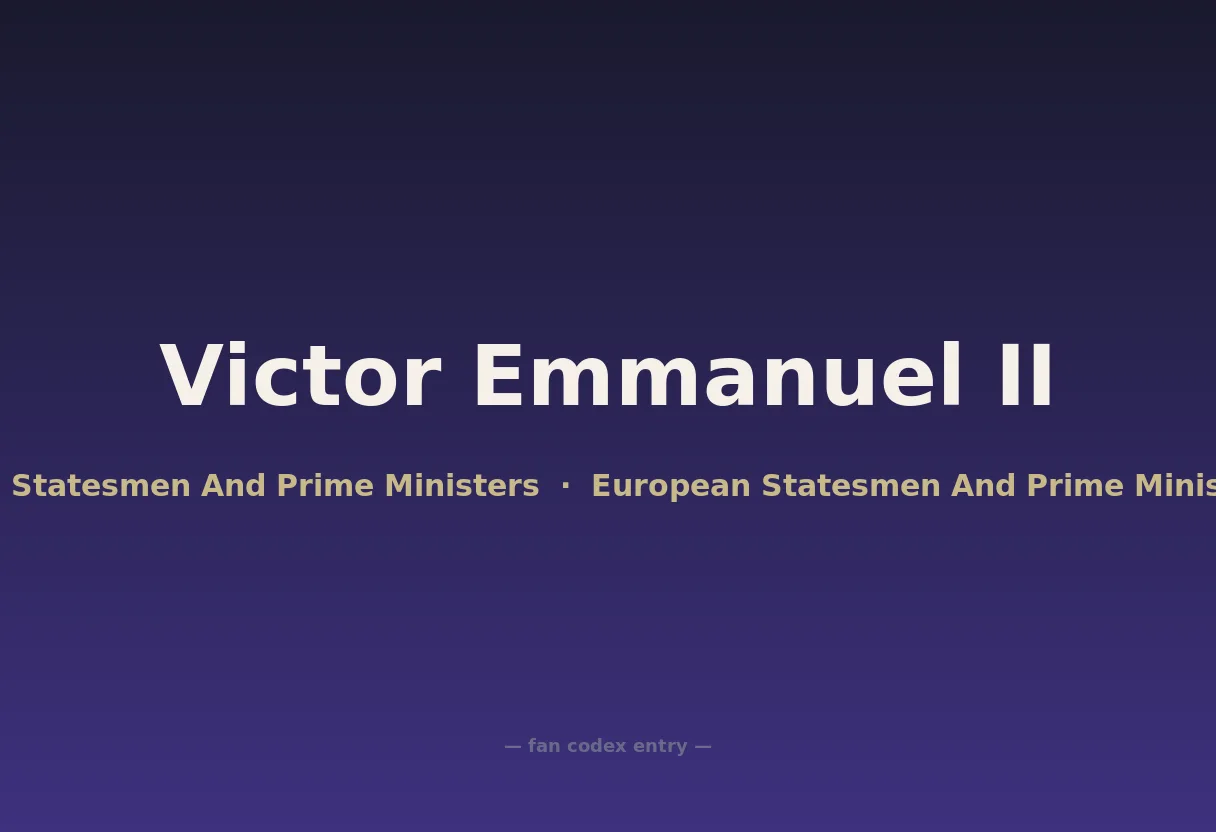 Victor Emmanuel II